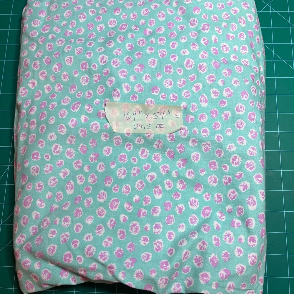 Floral Patterned Cotton Fabric
